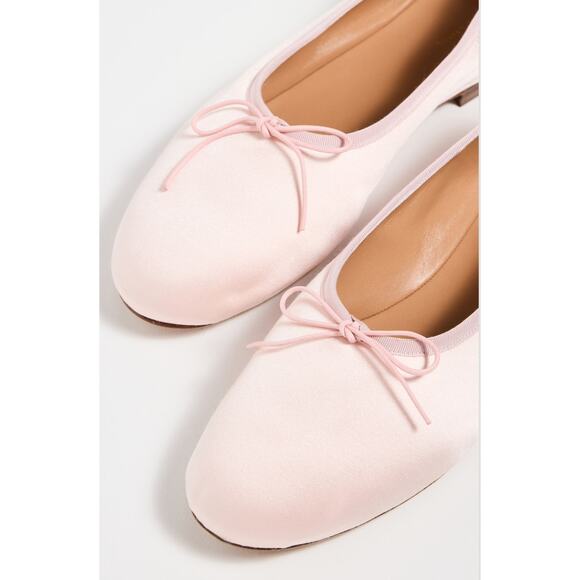 Mansur Gavriel Dream Ballerina Flats in Rose Satin 38.5 - Picture 5 of 8